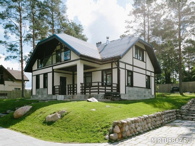 Загородный комплекс Черника Хаус (Chernika House), Ленинградская область, Приозерский район деревня Васкелово поселок Запорожское поселок Мичуринское