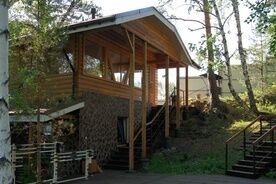 Домик за ручьем, База отдыха Саянский домик, Майна