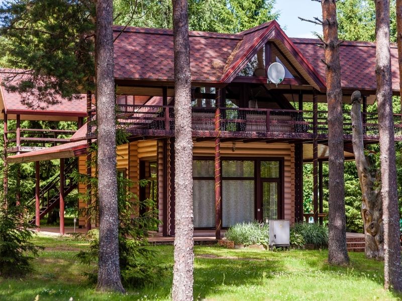 Дом отдыха Дивный Мир Хижина, деревня Бараново, Тверская область