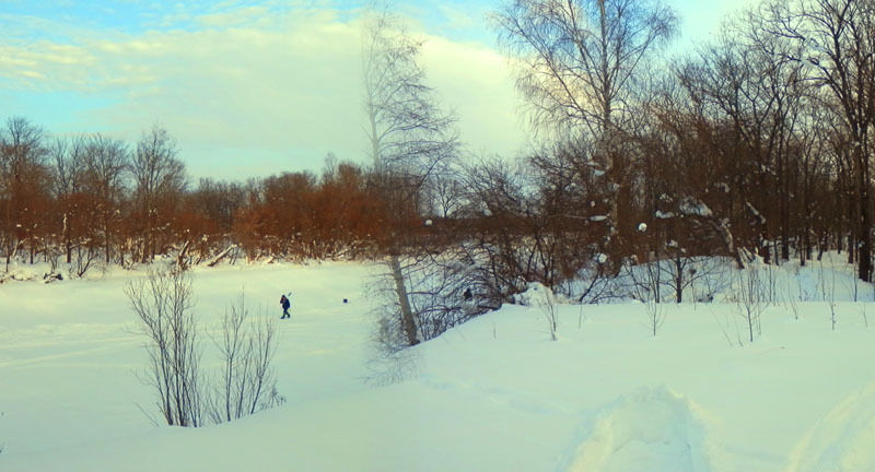 Зимой | Сосновая горка, Пермский край