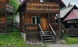 Домик 4-местный, Гостевой дом Удачный, Манжерок