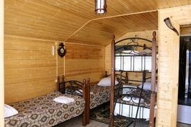 Дом 1-комнатный 4-местный дом с террасой, База отдыха Изумруд Архыз, Архыз