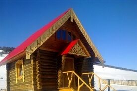 Отдельный неблагоустроенный дом, Гостевой дом Усадьба охотника, поселок Большое Голоустное