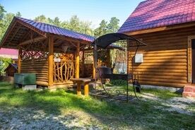 Домик четырехместный Номера домов: 4, 5, База отдыха Теремки, Берёзовский