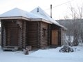 Баня зимой