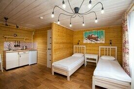 Апартаменты 2-местный Твин, Гостевой дом Sheregeshs WOOD, Шерегеш
