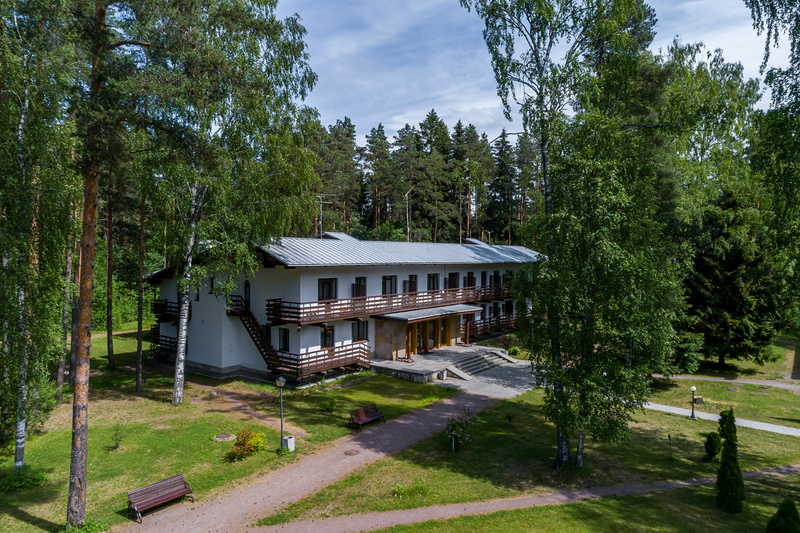 Дом отдыха Архитектор (Архитектура здоровья), Ленинградская область, Зеленогорск Ильичево Курортный район поселок Комарово